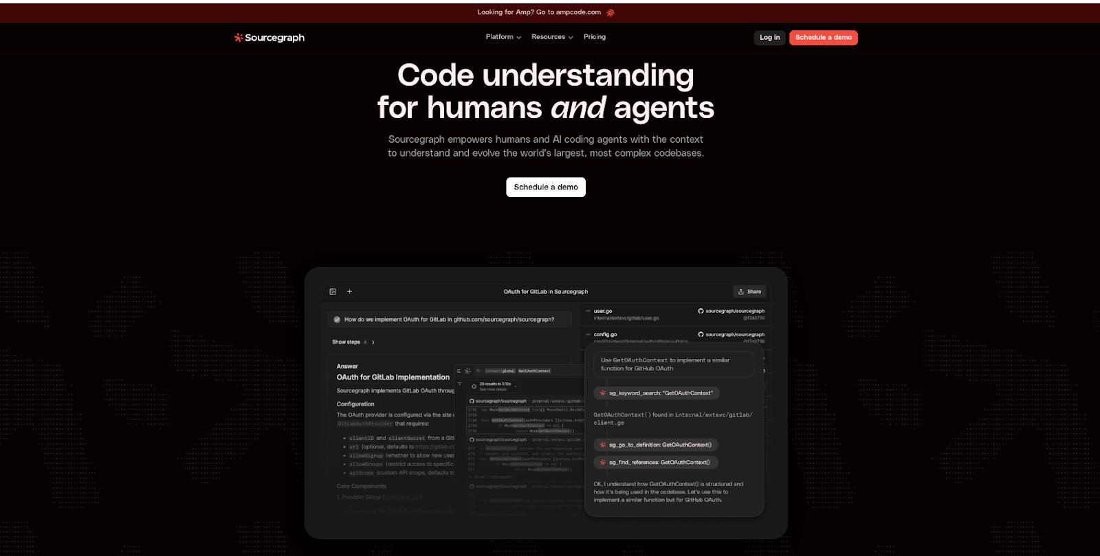 Sourcegraph website