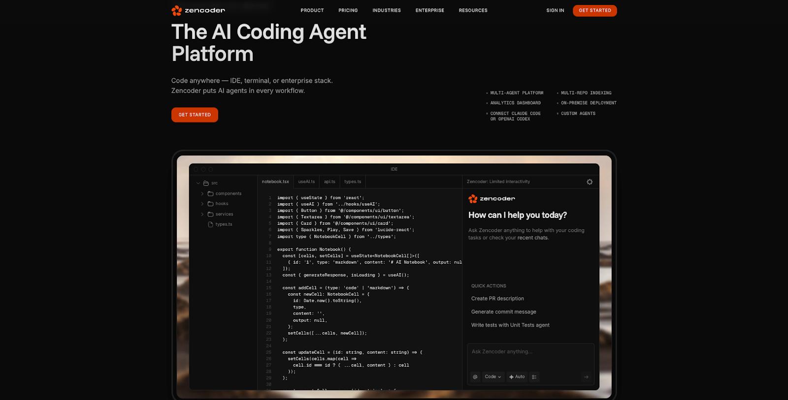 Zencoder website