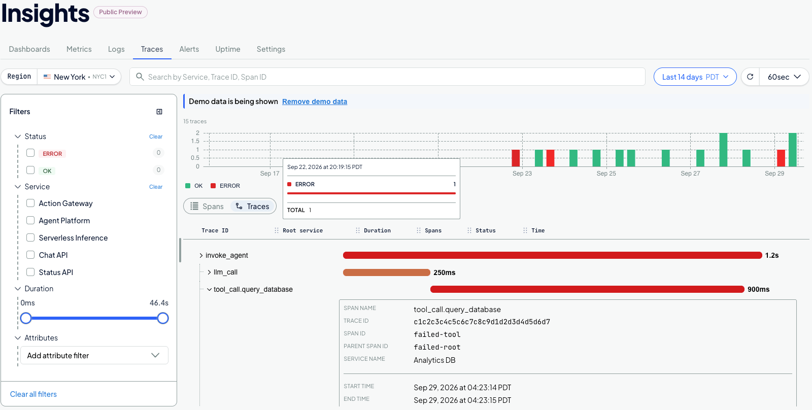 推出 DigitalOcean Insights：为您的代理、应用和基础设施提供内置可观测性