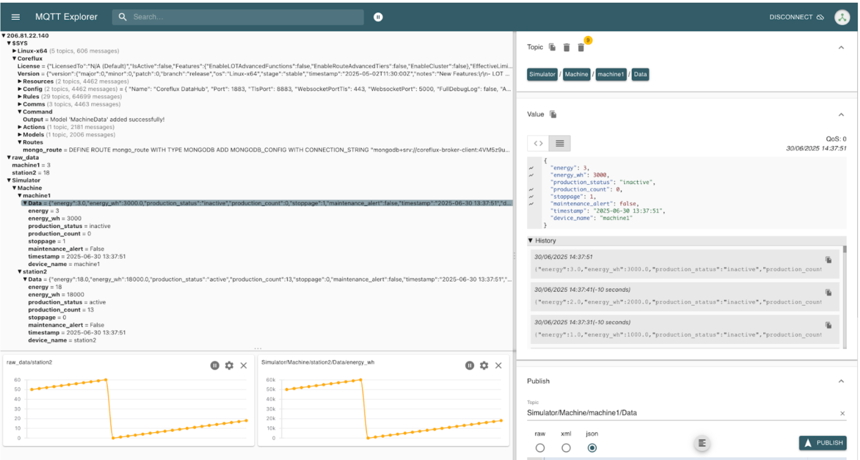 Monitoring Real-Time Data Flow