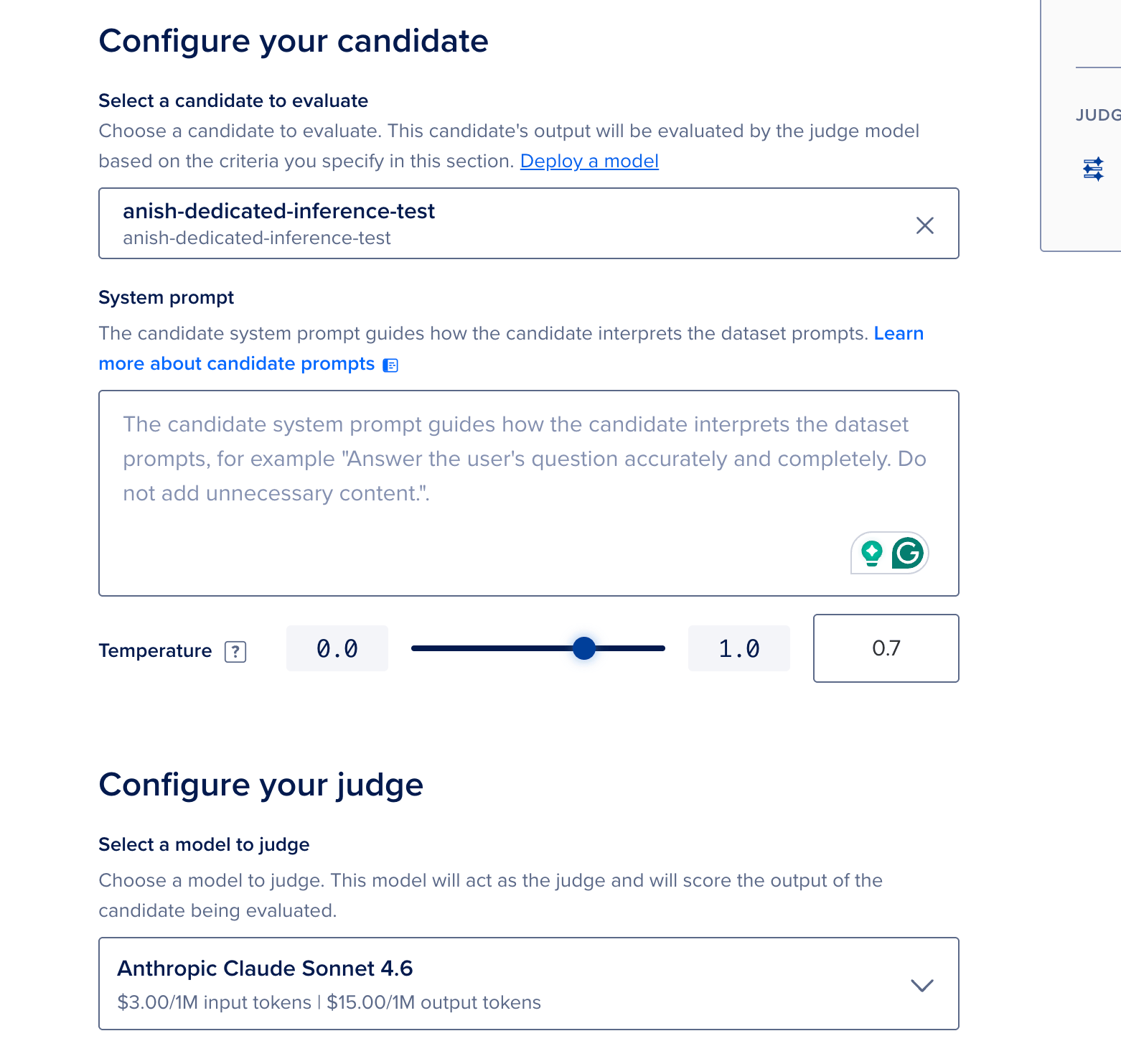 Choose Candidate