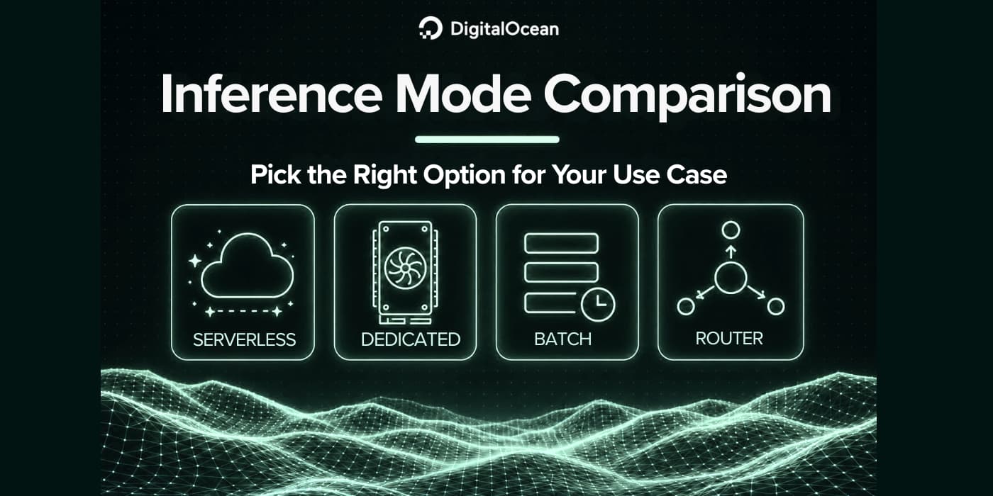 DigitalOcean Inference Mode Comparison for Your Each Use Case DigitalOcean Inference Mode Comparison for Your Each Use Case