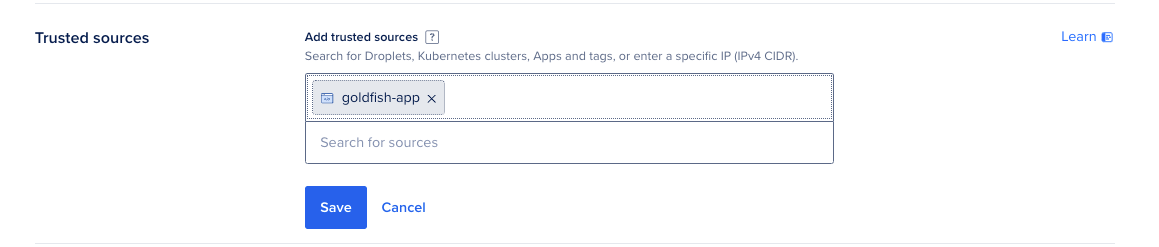 Trusted App DB