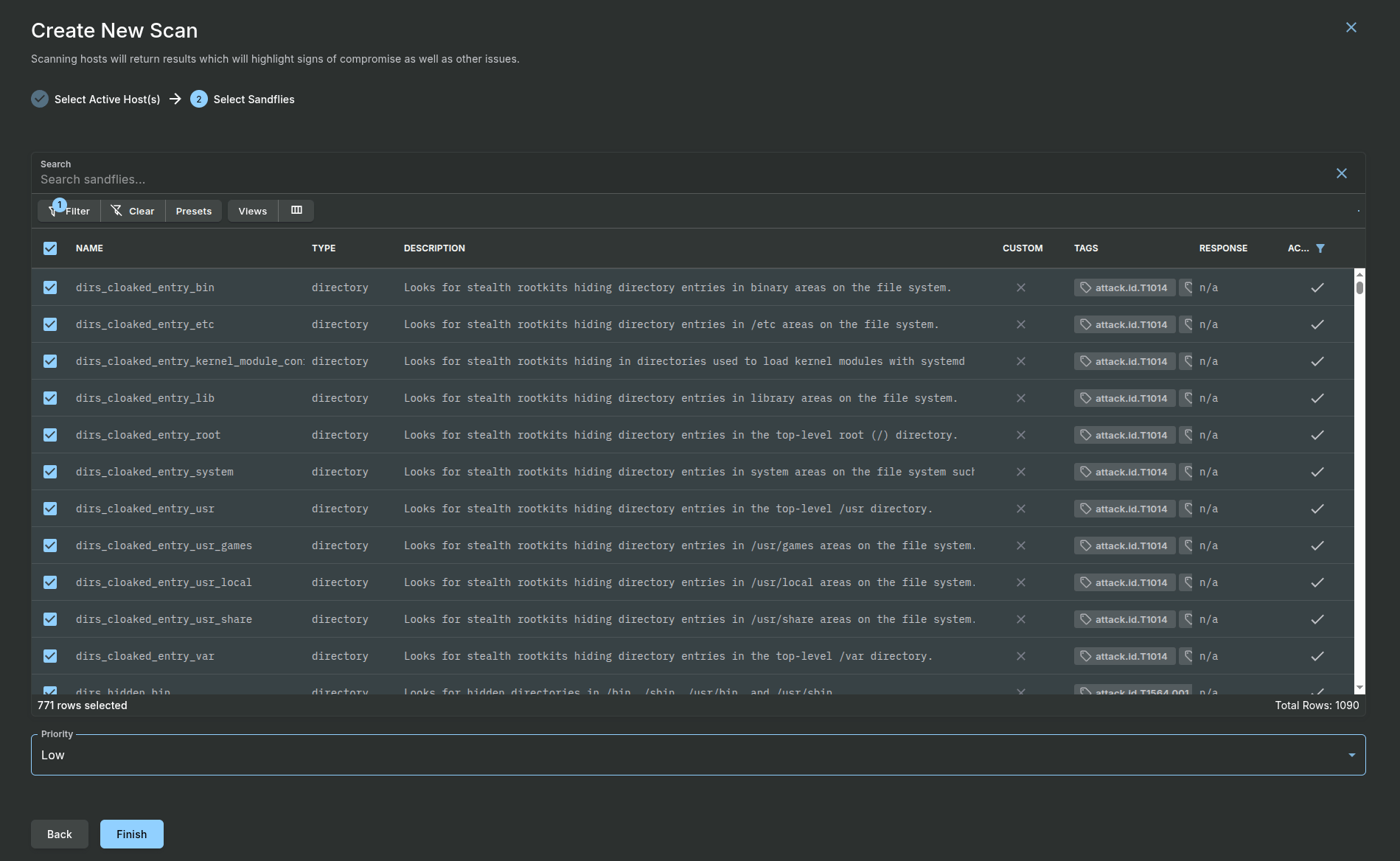 Add Sandfly Modules