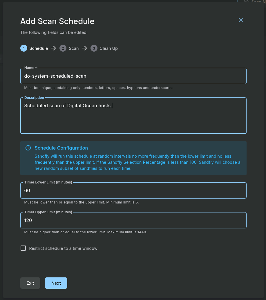 Scheduled Scan