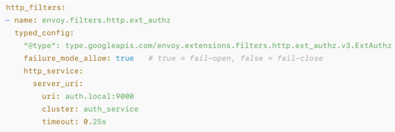 HTTP filters
