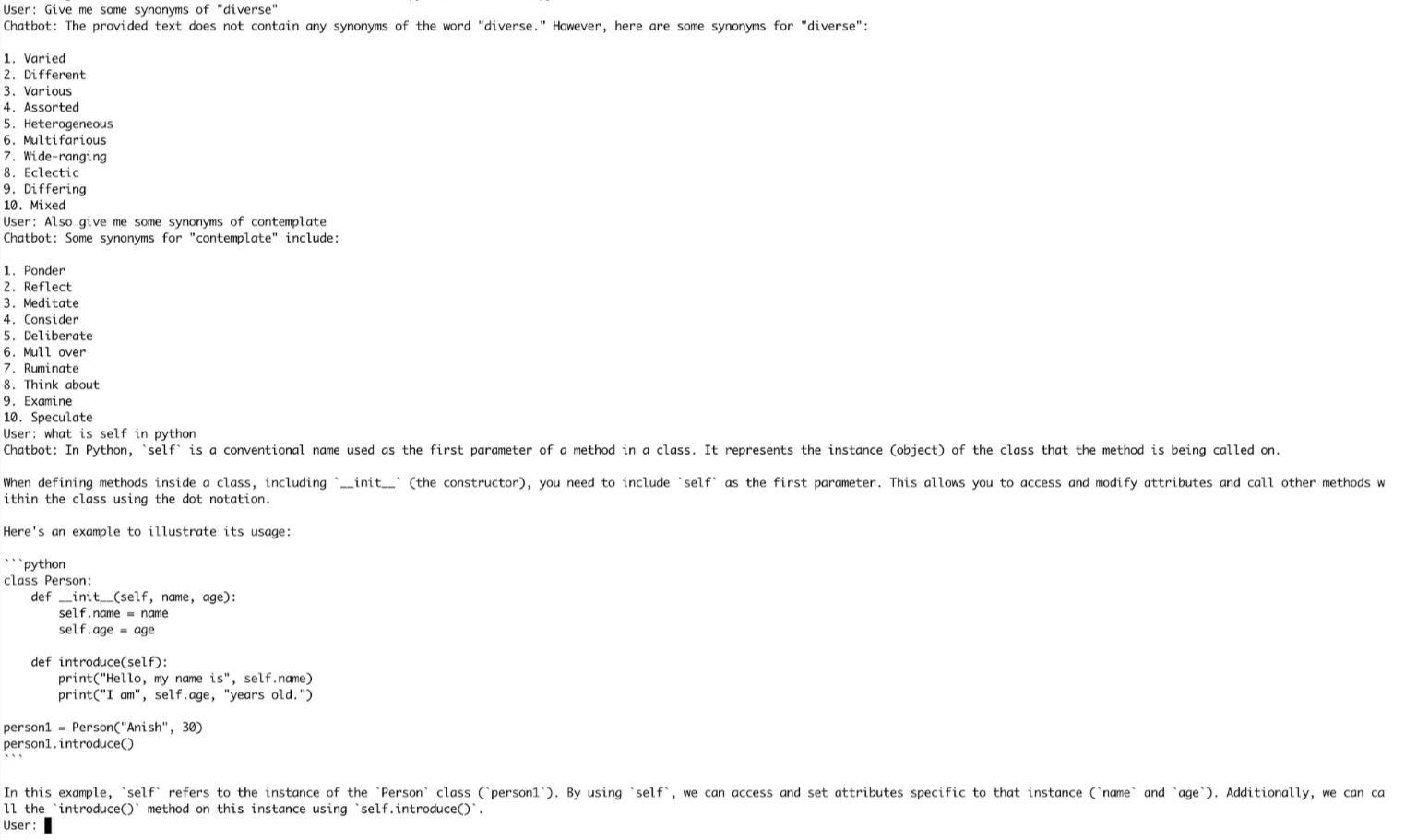 Running the chatgpt bot