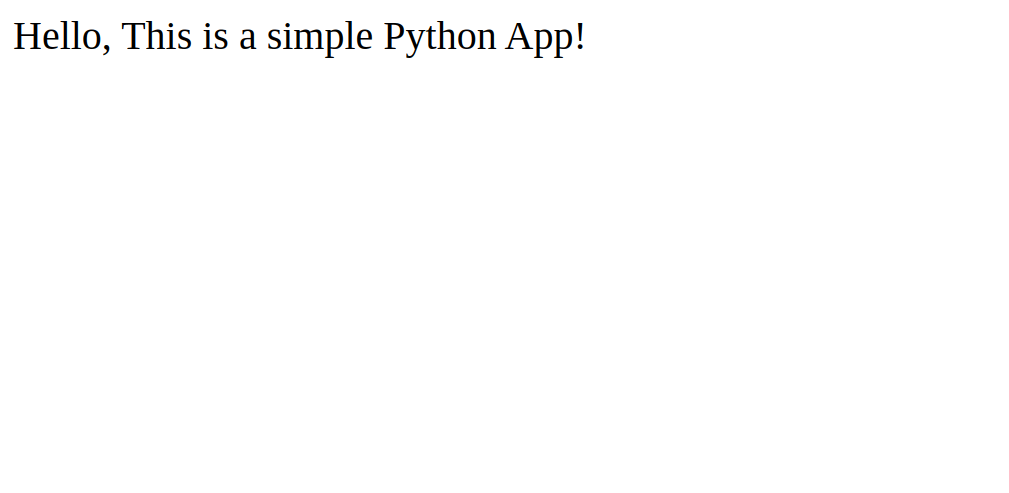 python application