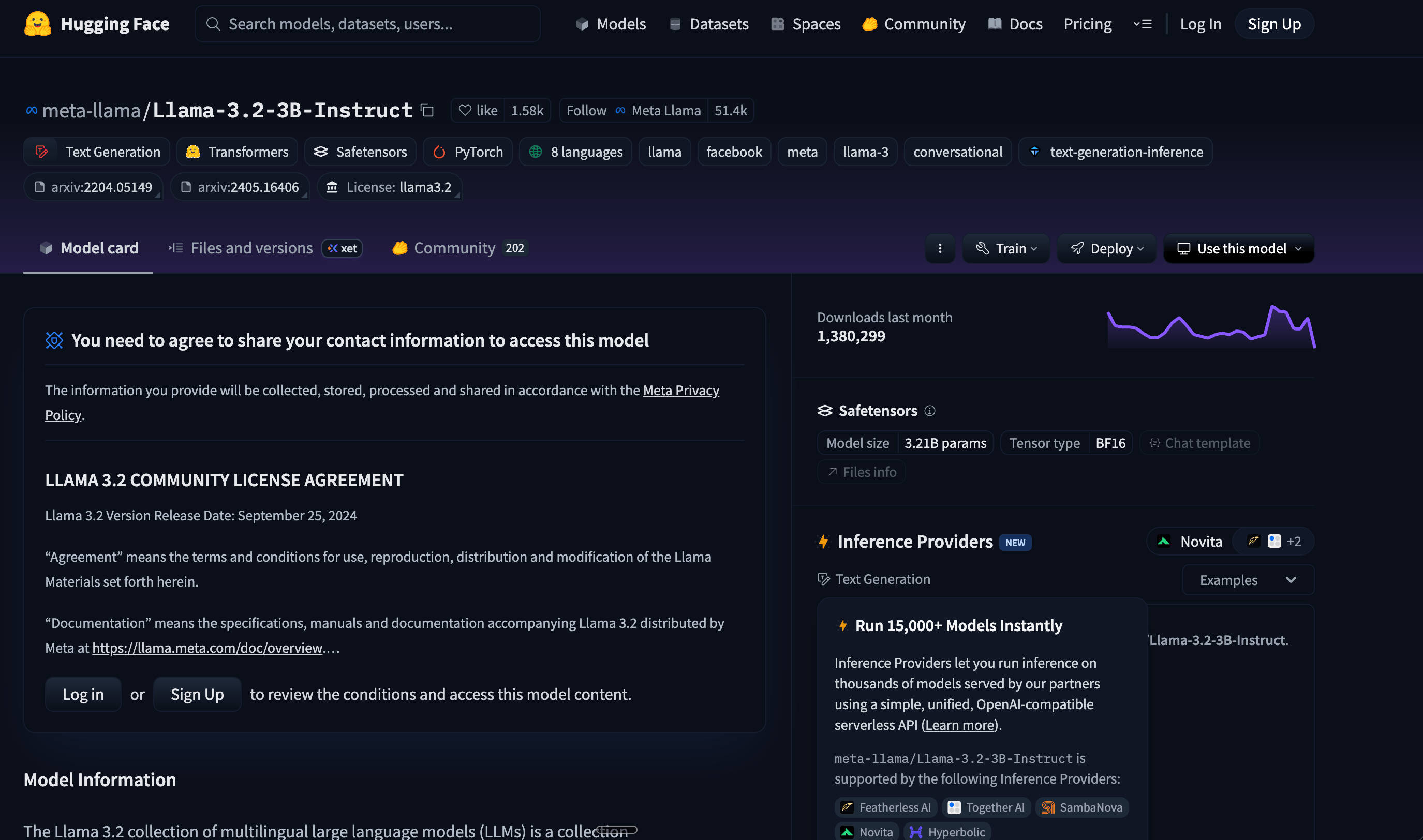 HF-meta-llama-repo