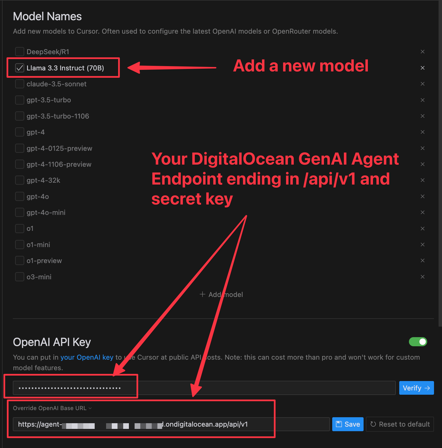 AI Platform agent Cursor setup