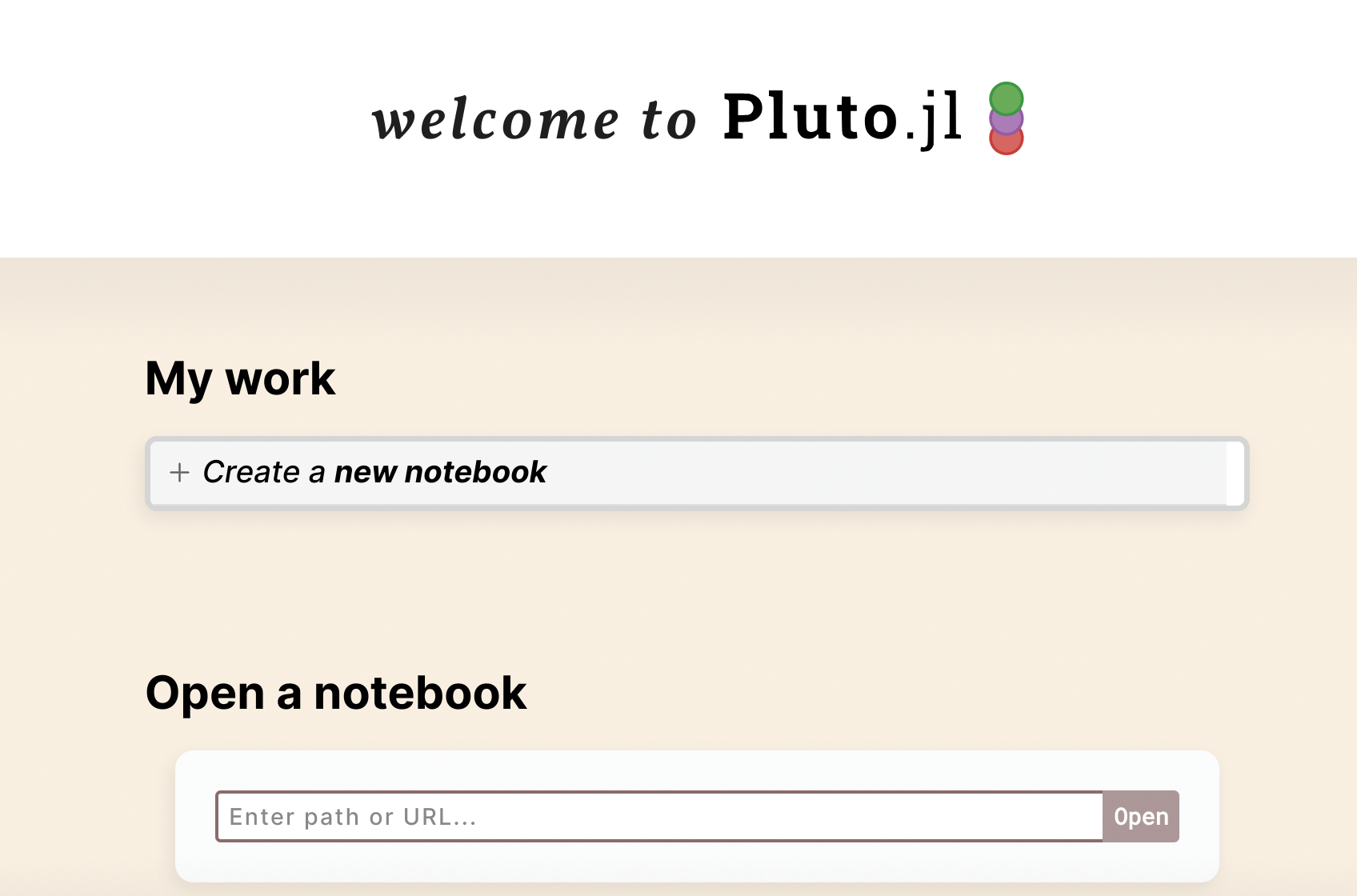 The Pluto developer's starting page