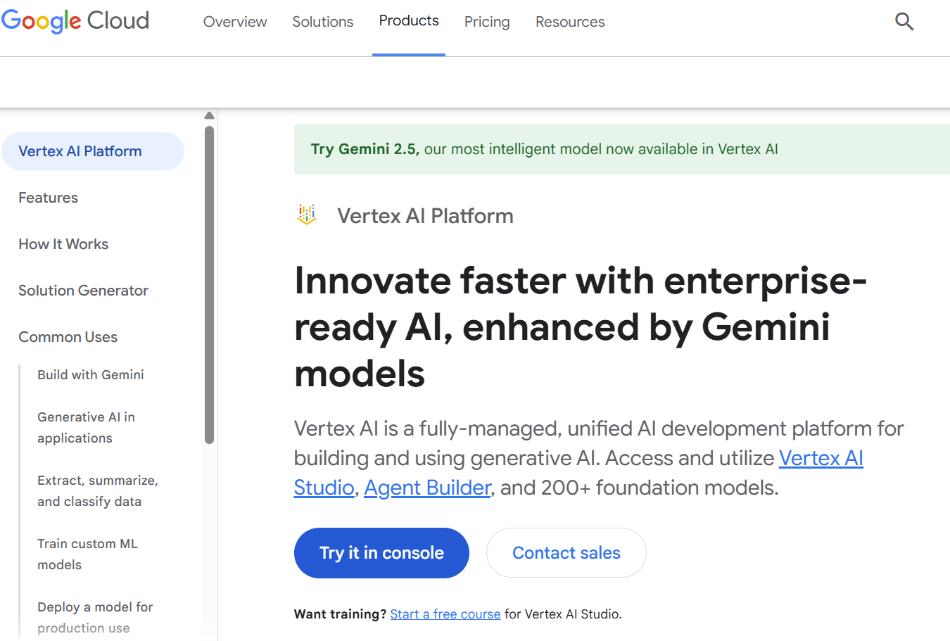 Google Vertex AI image