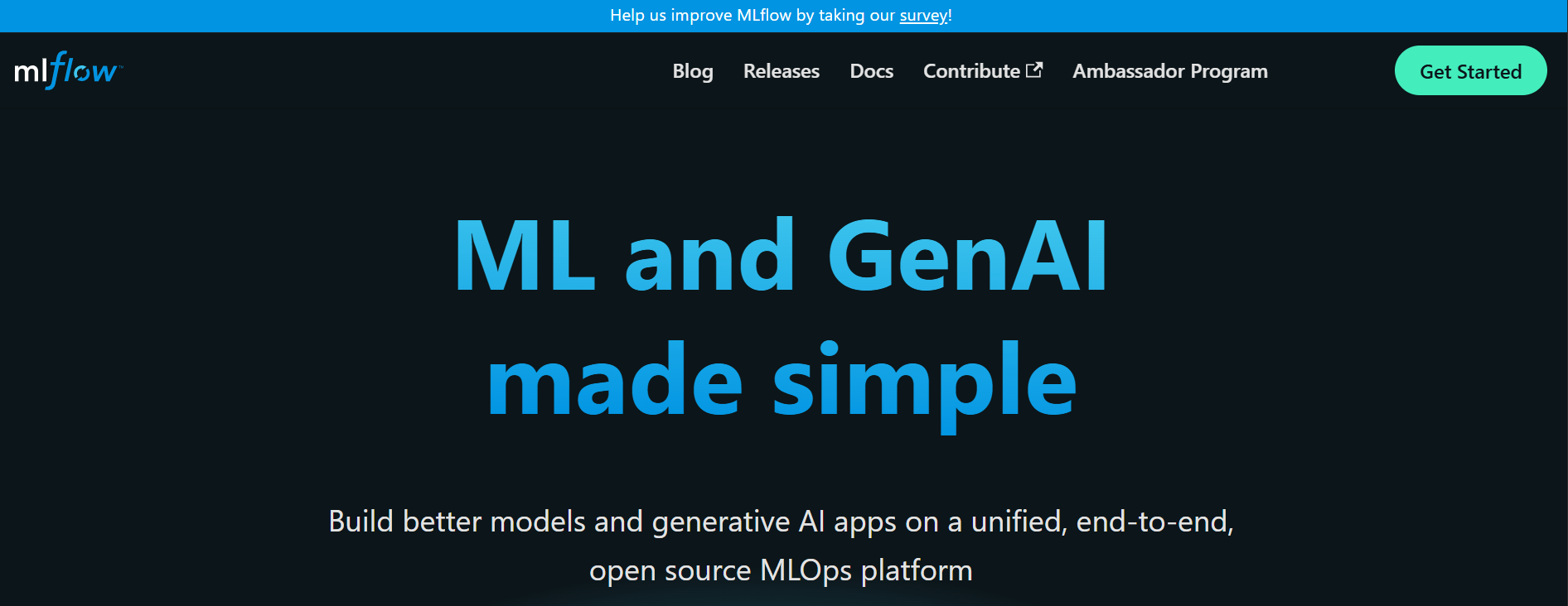 MLflow image