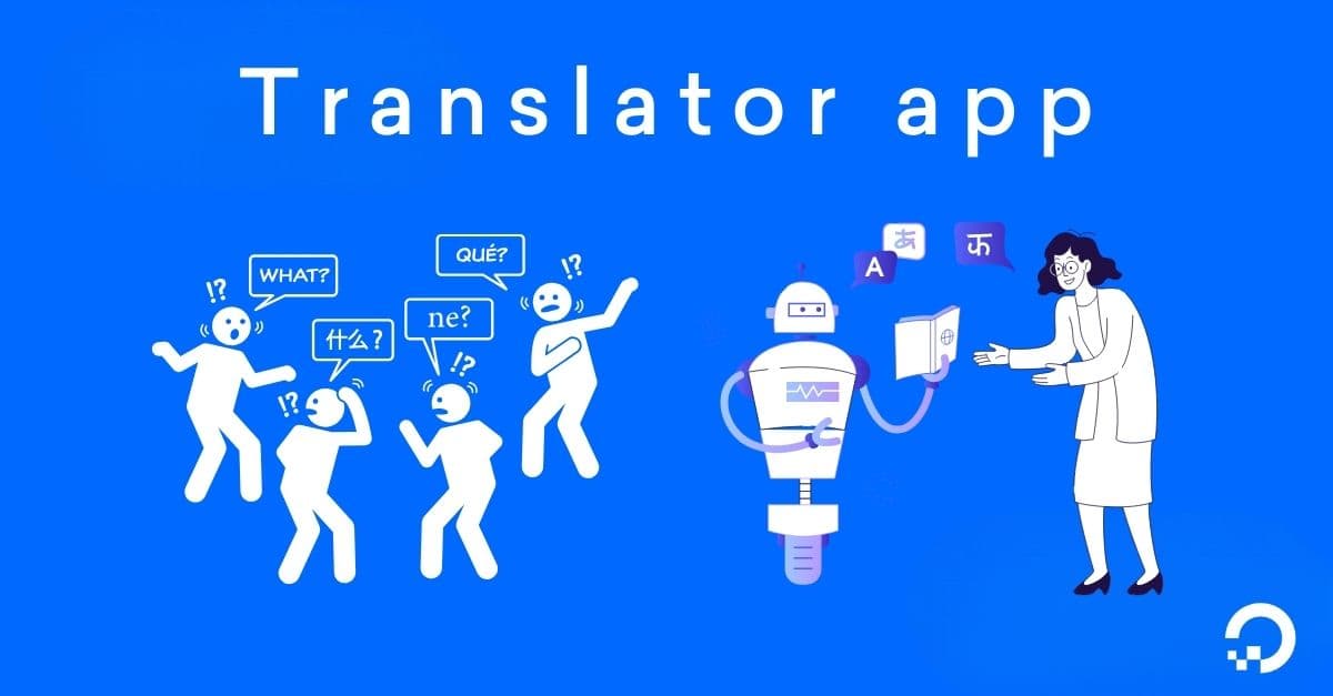 Translator app image