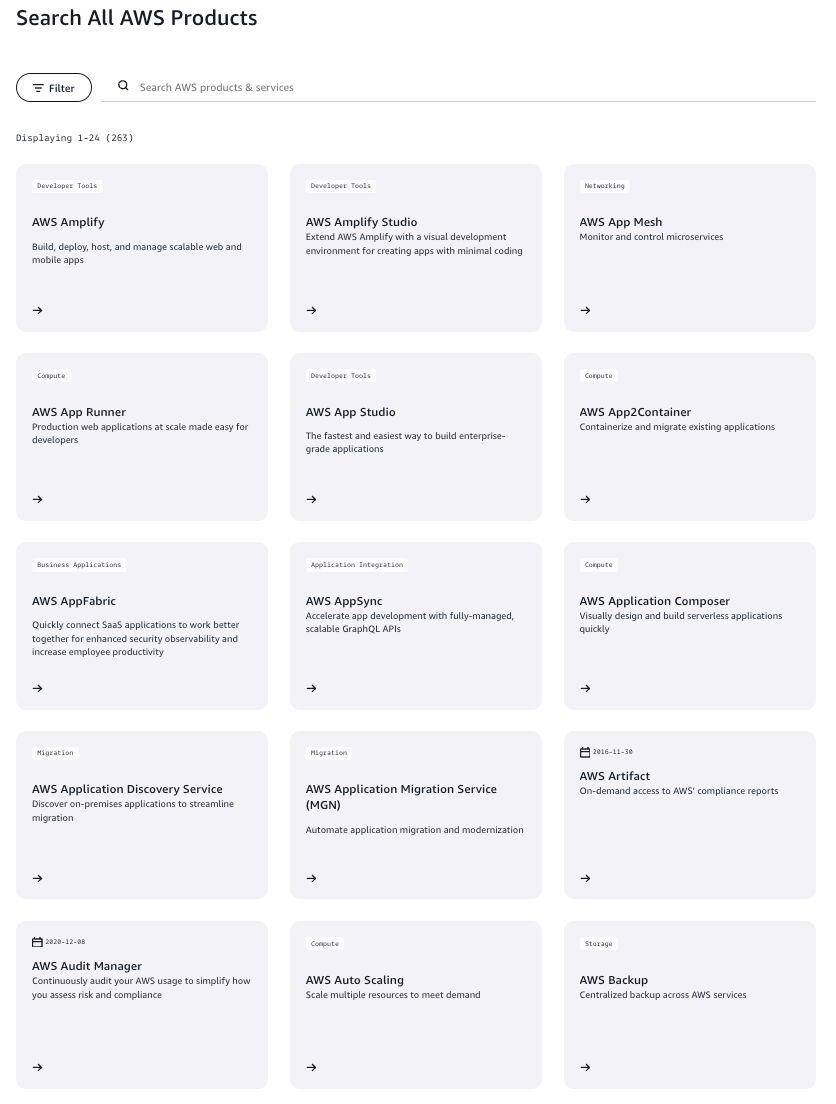 Why is AWS complicated - AWS service offerings