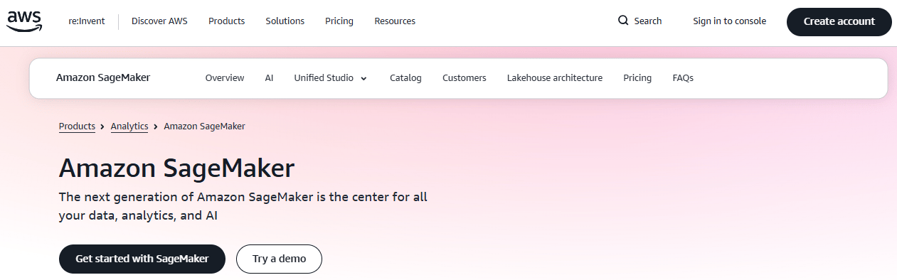 AWS SageMaker image