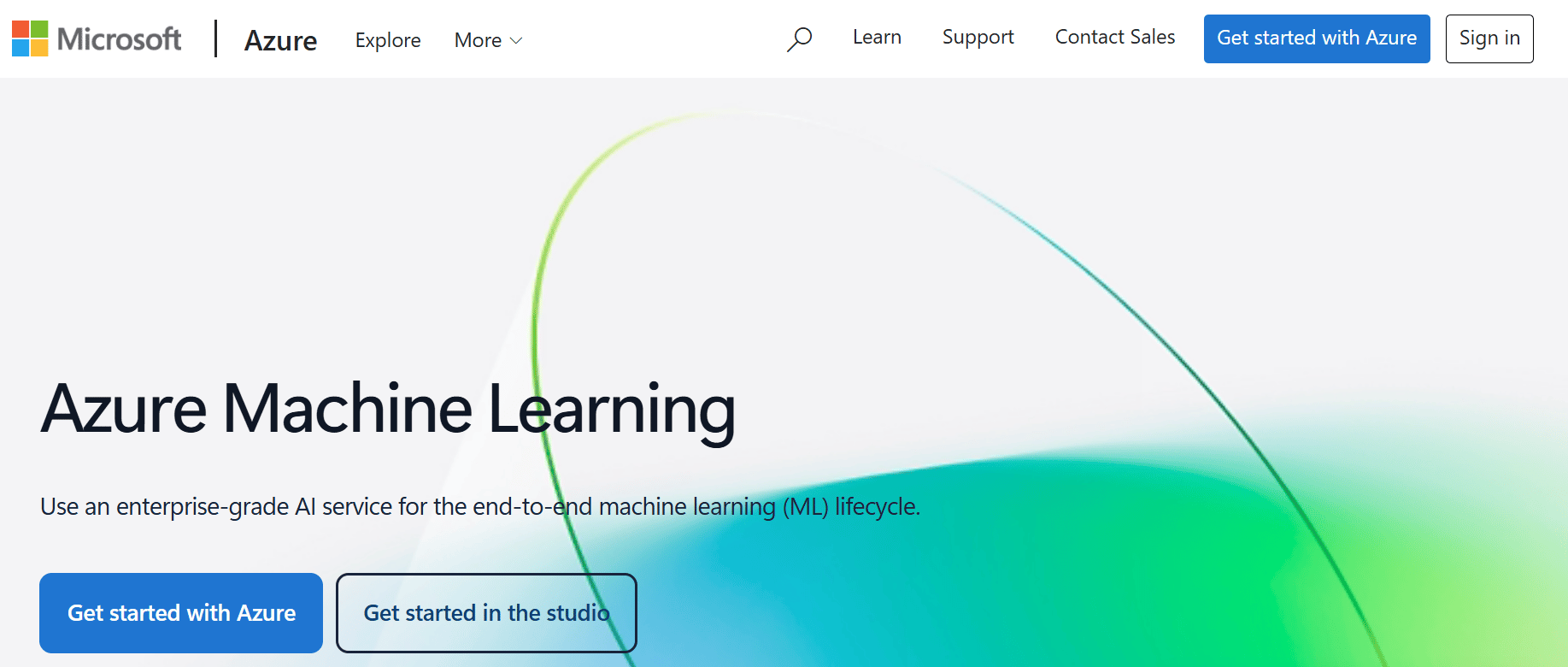 Azure Machine Learning image