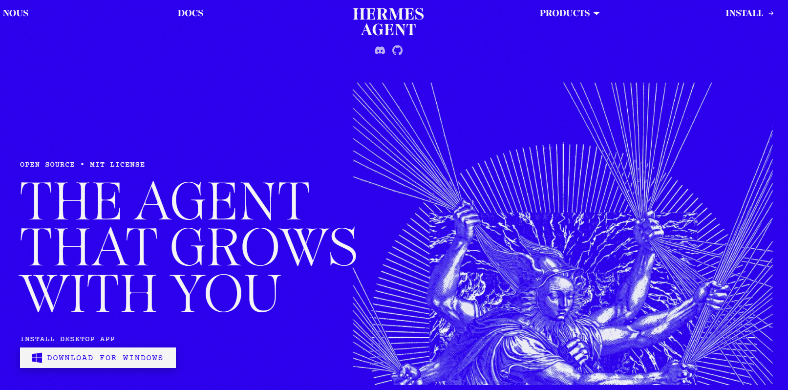 Hermes Agent image