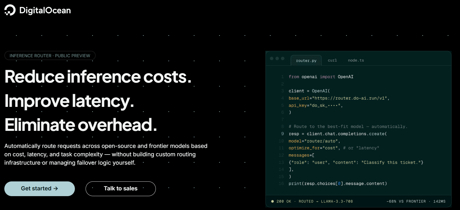 DigitalOcean AI Platform image