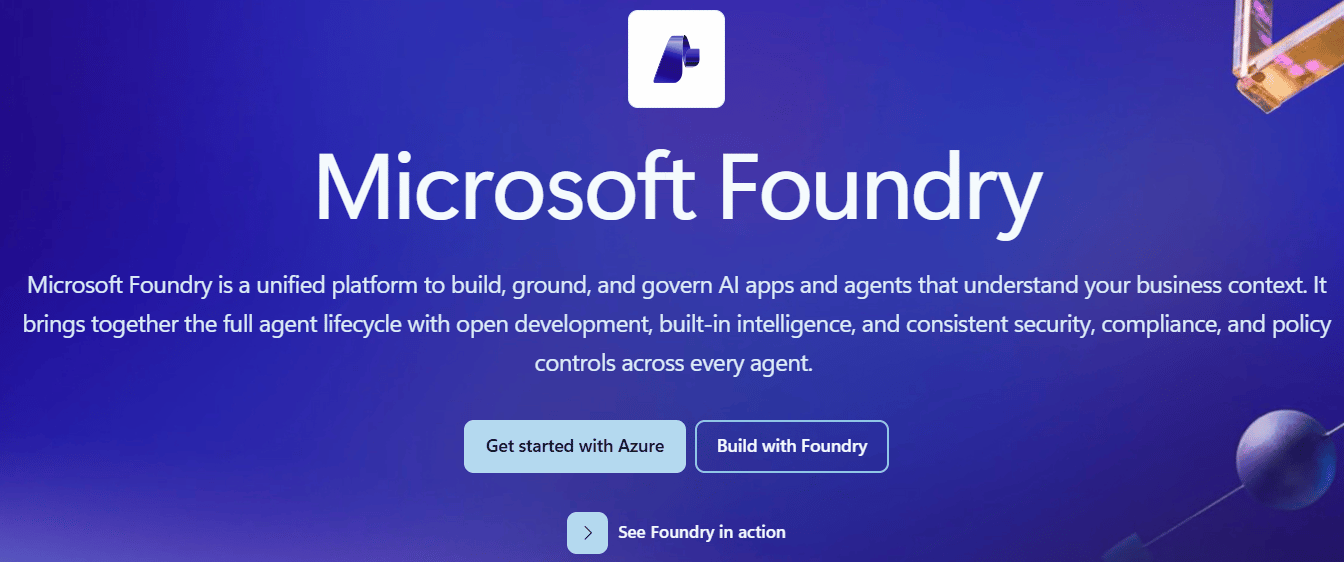 Microsoft Foundry image