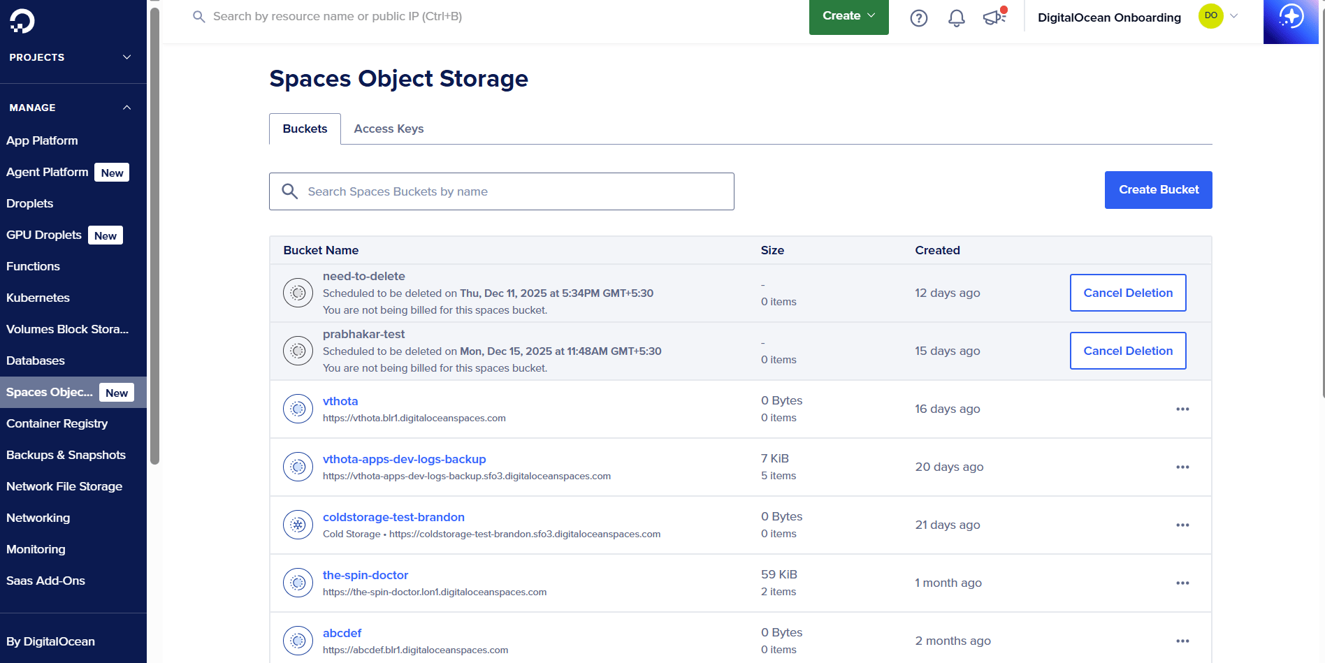 DigitalOcean Spaces image
