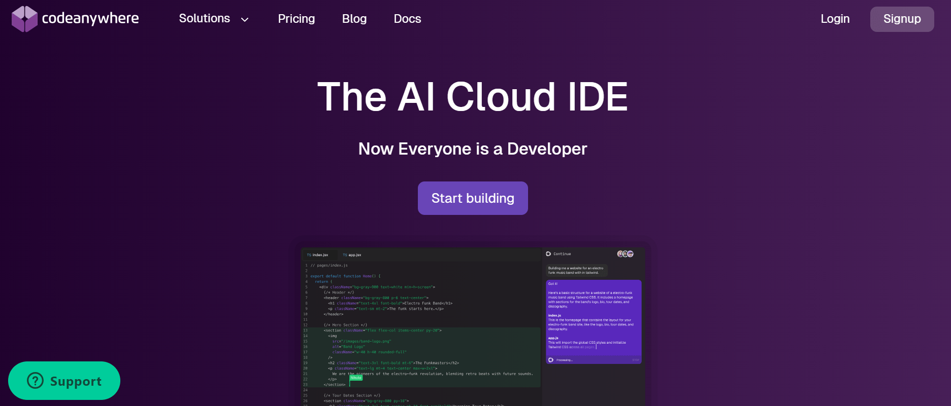 Codeanywhere image