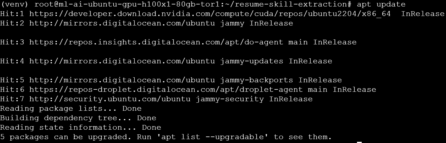 apt update command image
