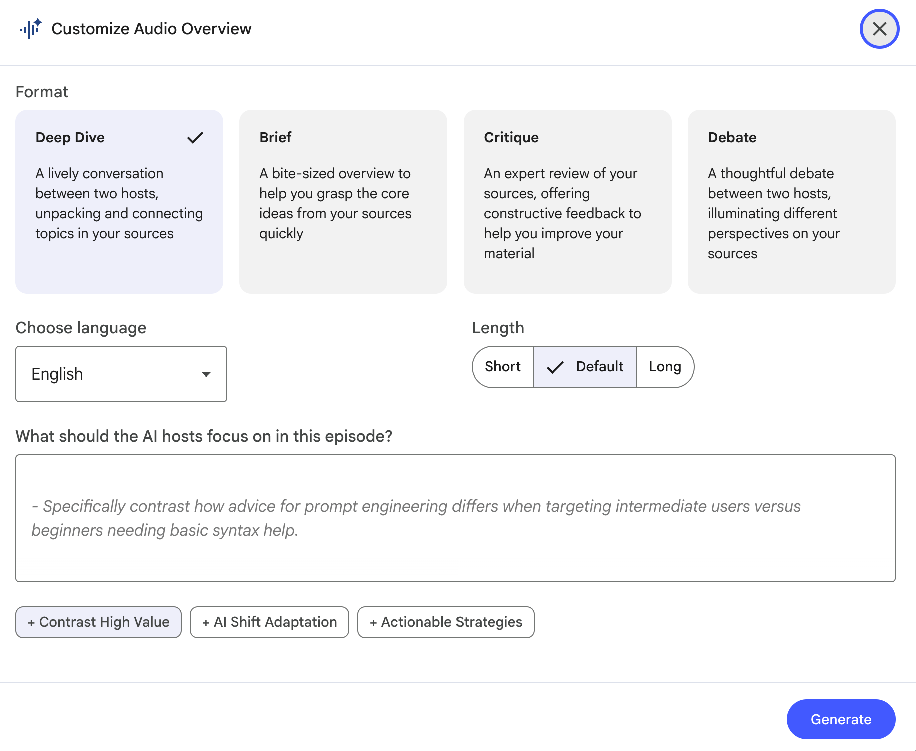 what is notebooklm - audio overview