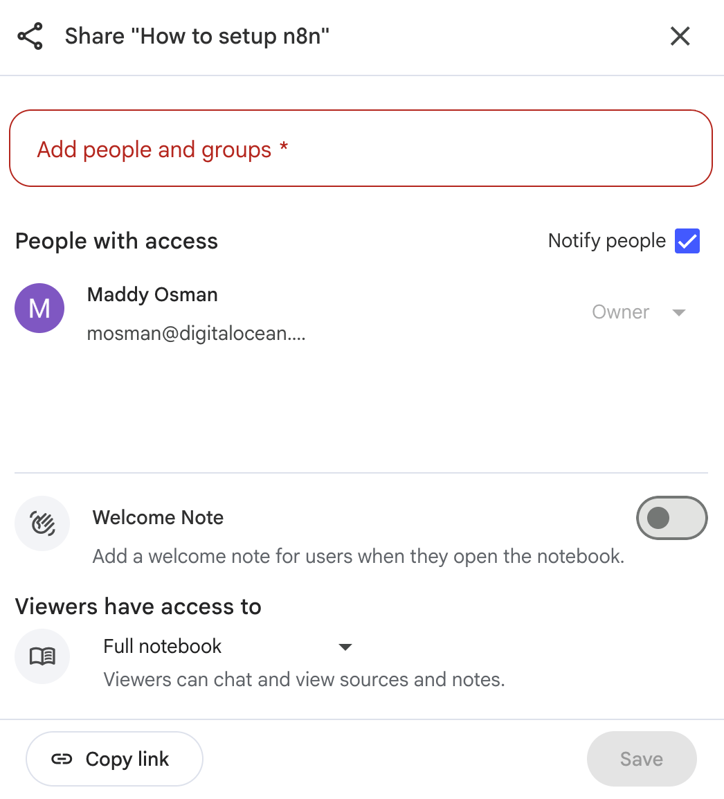 what is notebooklm - share notebook