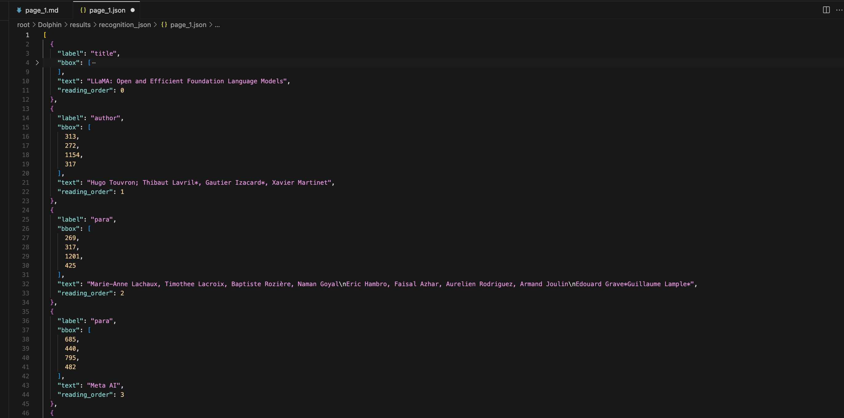 json