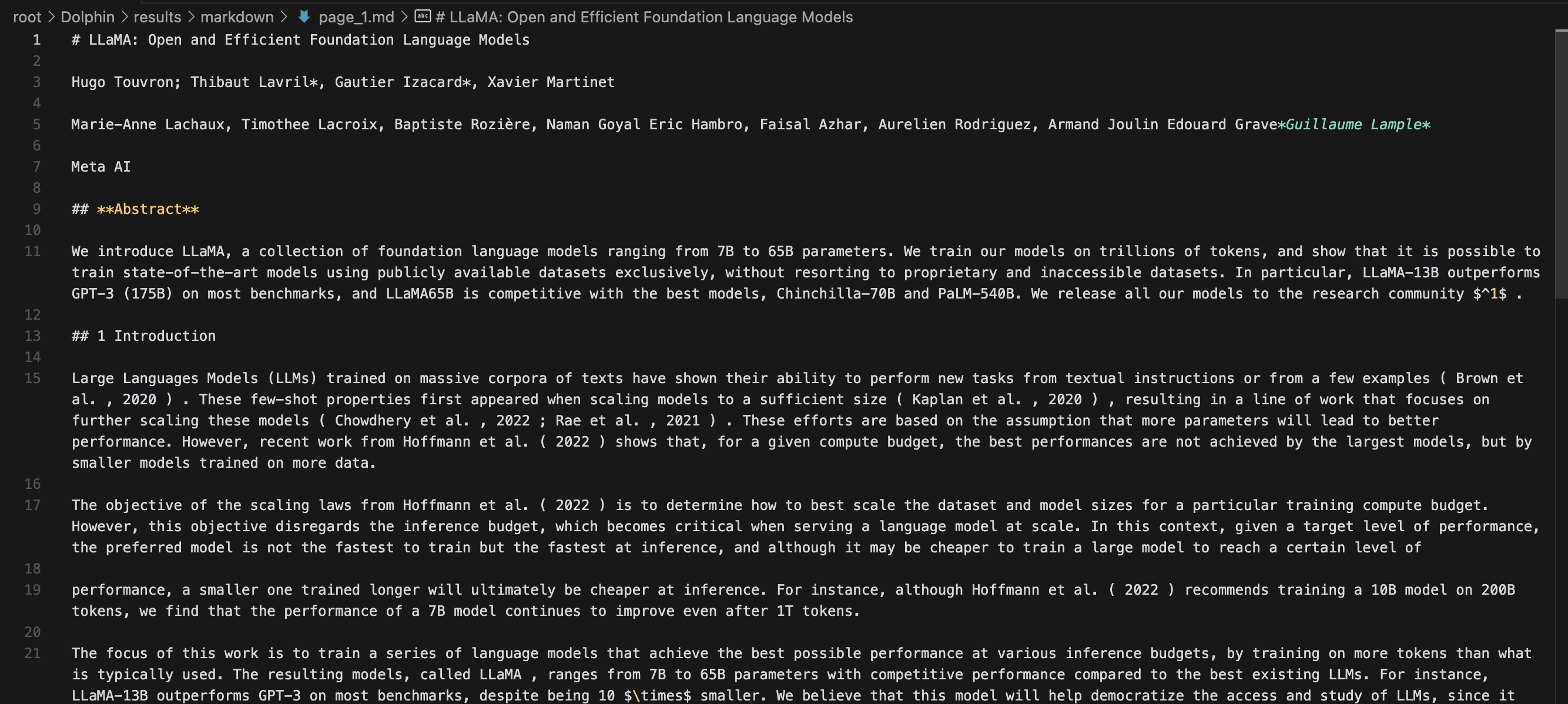 markdown