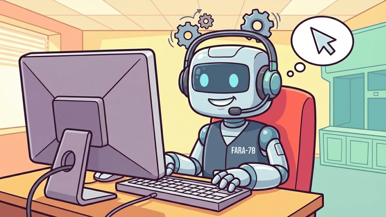 Fara7B Shows Power of Synthetic Data Scaling for Computer Use Agents