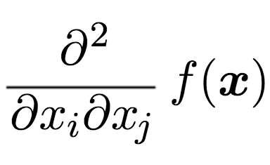 Hessian matrix element