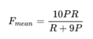 Meteor F-score Calculation