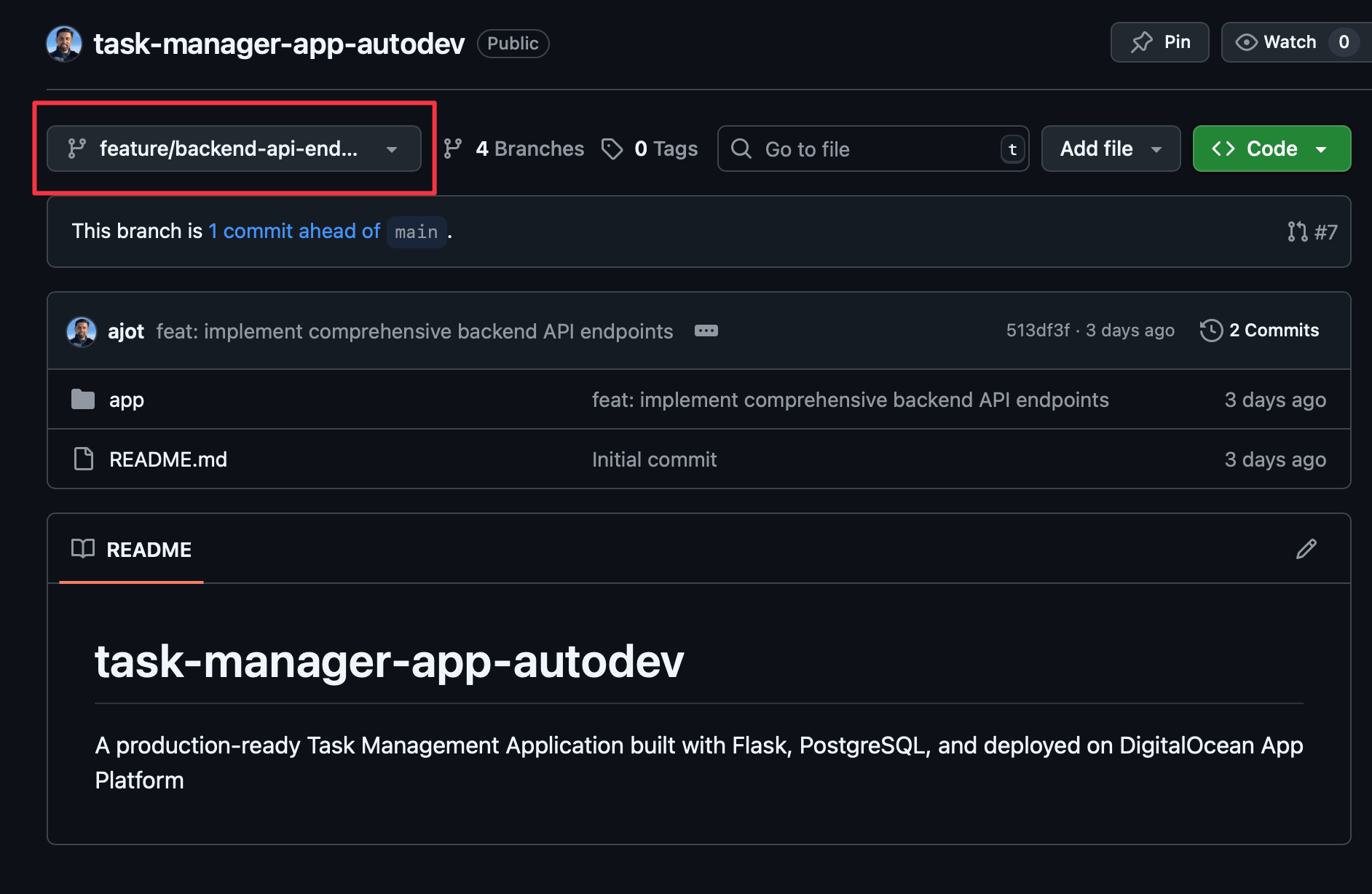 Backend API