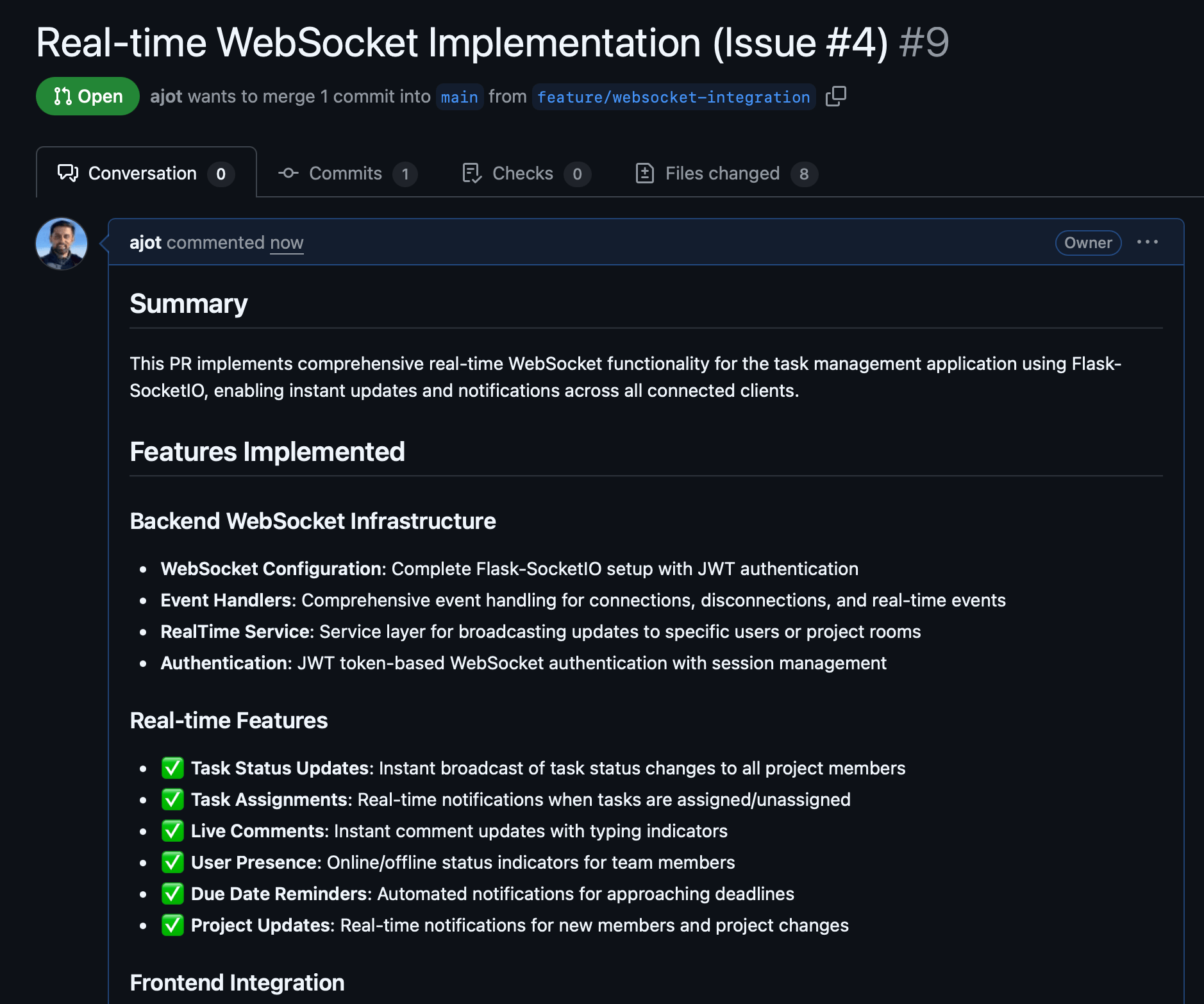 WebSocket GH