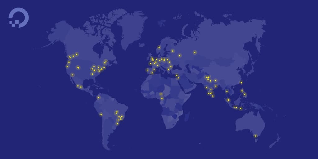 HF Events Map
