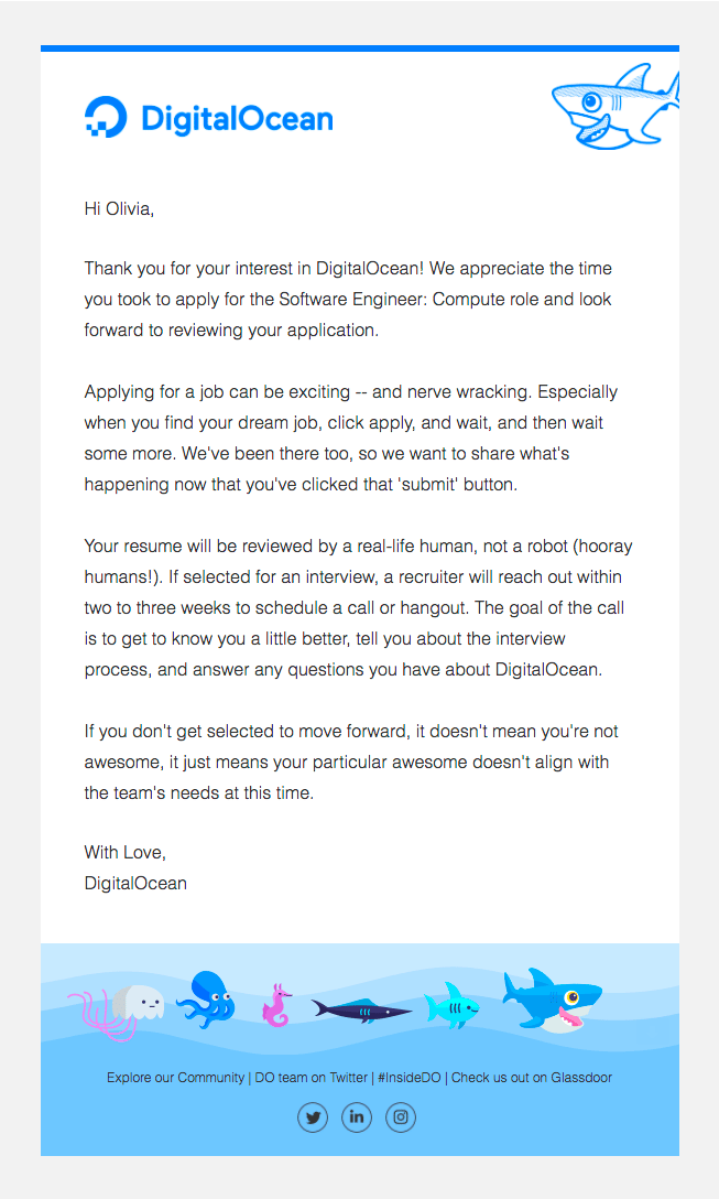 email screenshot