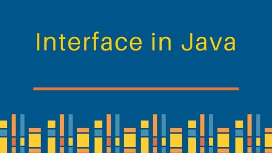 interface in java, java interface example