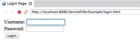 Servlet Filter Example