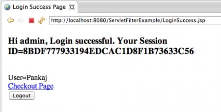 Servlet Filter, Java Filter