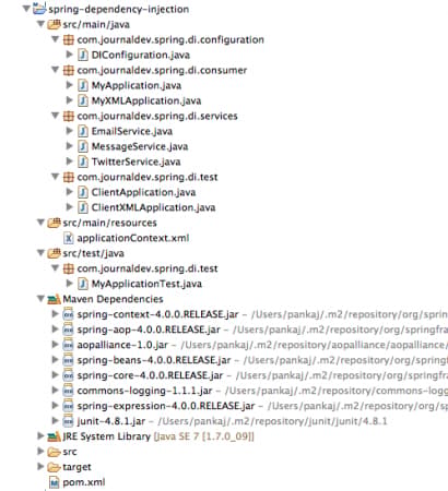 Spring Dependency Injection