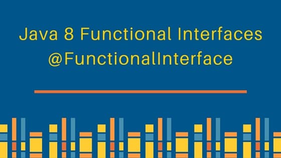java 8 functional interfaces