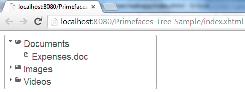 Primefaces Tree, Primefaces TreeNode Ajax Events