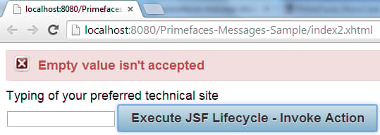 Primefaces Messages - Add Error Message Manually