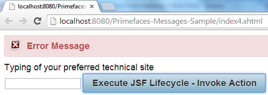 Primefaces Messages - AutoUpdate