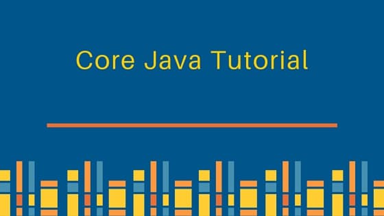 core java tutorial