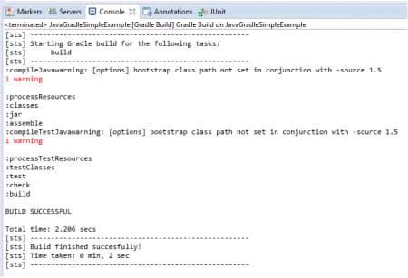 run gradle project in eclipse