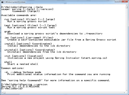 springboot-cli-version