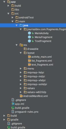android fragment example